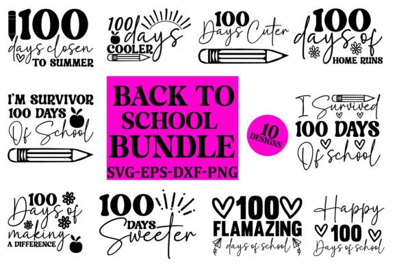 Back to School Design Bundle SVG