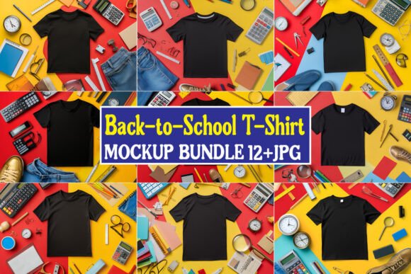 Back-to-School Free Mockup Bundle 14