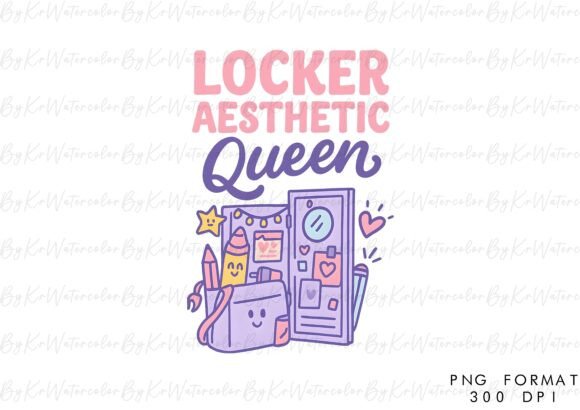 Back to School Locker Queen PNG: A Versatile Digital Asset for Creative Projects