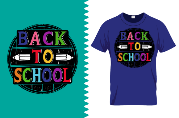 Colorful Back to School Design