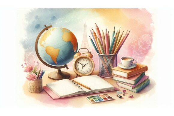 Free Back to School Graphics Background for Creative and Productive Workflows