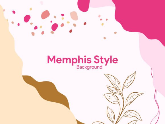 Memphis Style Back to School Template