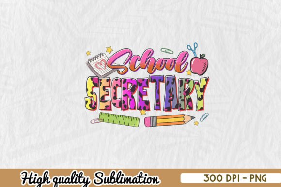 School Secretary Back to School PNG: A Versatile Digital Asset for Creative Projects