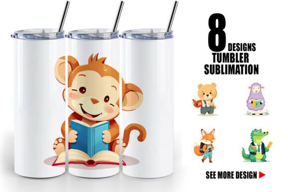 Tumbler Back to School Animals: A Creative Solution for Personalized Sublimation Projects